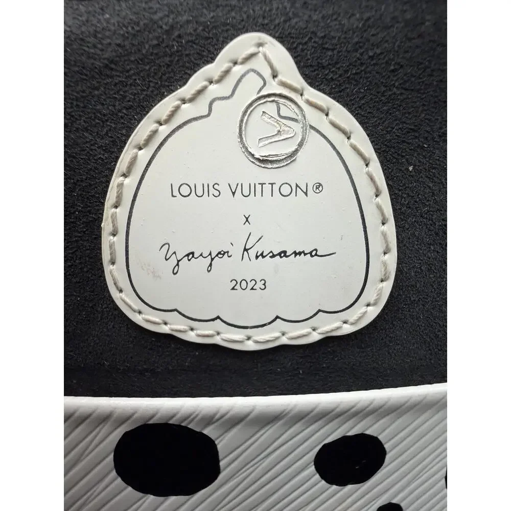 Louis Vuitton x Yayoi Kusama Alma BB Handbag in Black Epi Leather NFC B9 - Picture 14 of 16